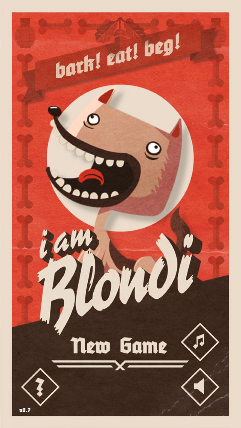 I AM BLONDI – MAIN MENU