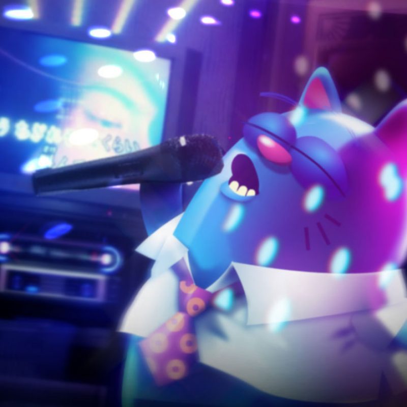 CUBICLECAT SUPERSTAR – PROMO ILLUSTRATION