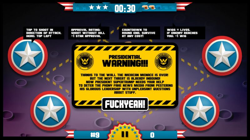 SUPERTRUMPMAN – TUTORIAL OVERLAY