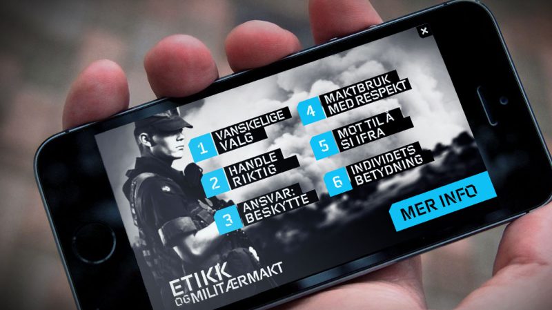 FORSVARET EMA – APP MAIN MENU