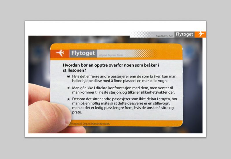 FLYTOGET – ONBOARDING APP