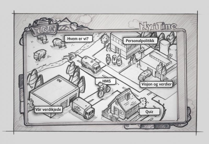 TINE – CONCEPT SKETCH