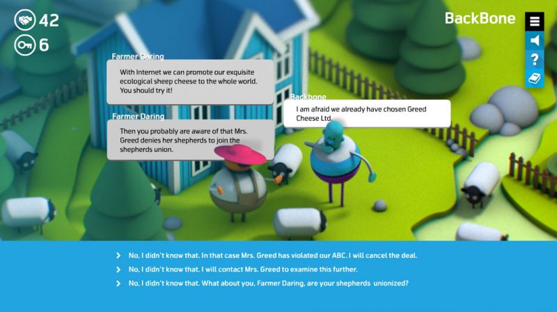 UI – BRANCHING DIALOG