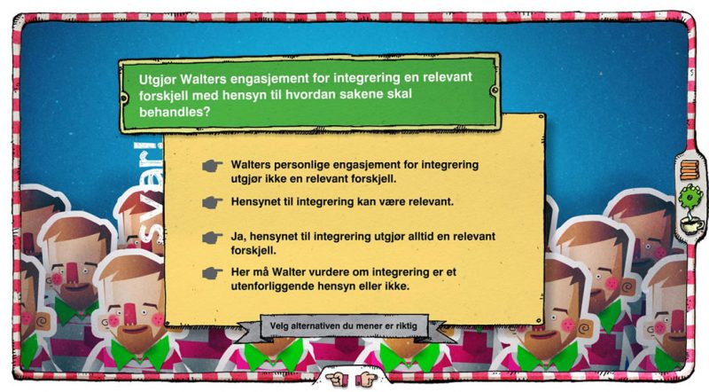 FÅR WALTER LOV? – CARTOON UI