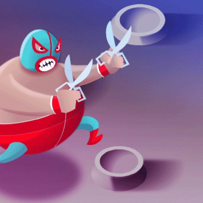 SUPERTRUMPMAN – WALKING CYCLE