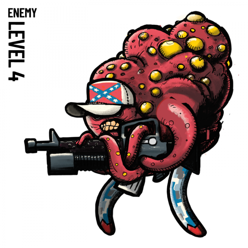 AMERICAN MUTANT – GAME ART