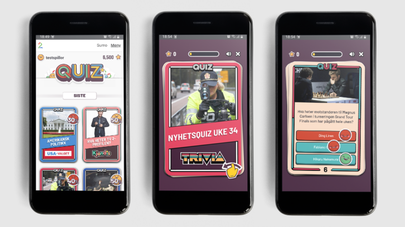 TV2 QUIZ – MOCKUPS
