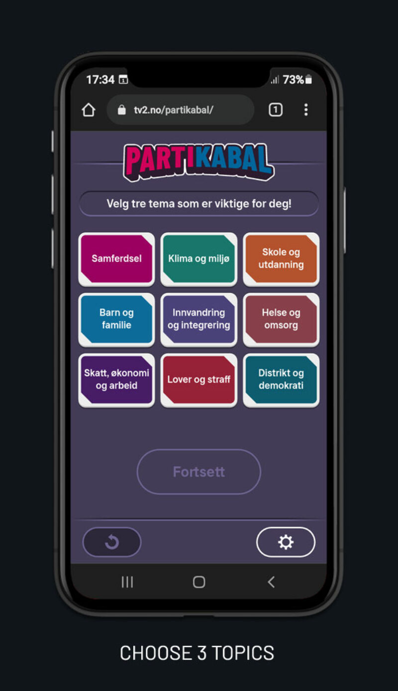 PARTIKABAL – TOPIC SELECTION