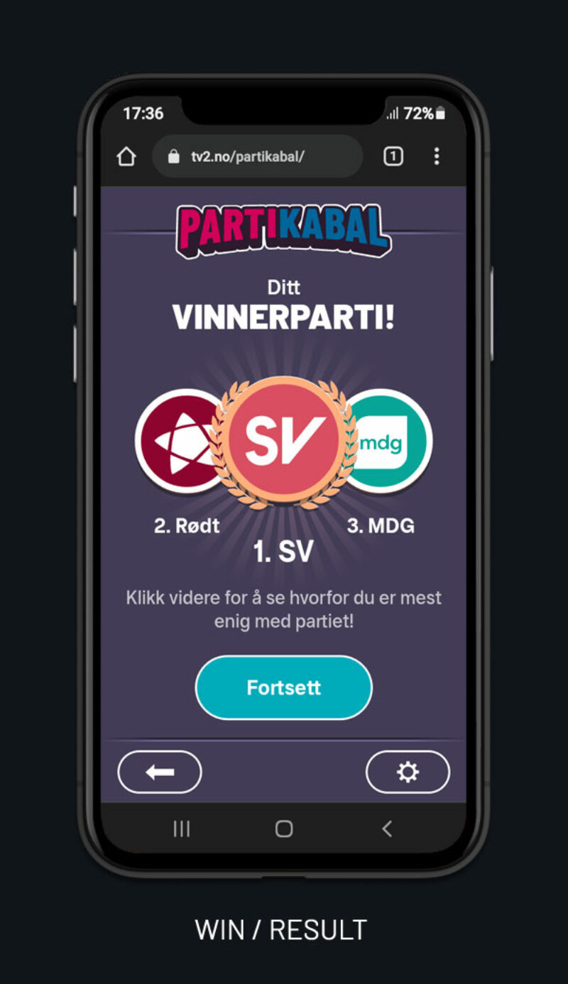 PARTIKABAL – WIN SCREEN