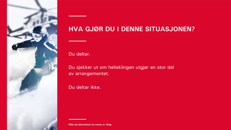 VEIDEKKE – INFO CARD DESIGN